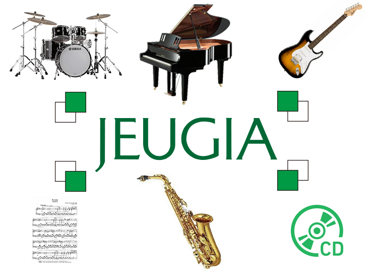 JEUGIA　楽器・楽譜・CD/DVD販売・楽器修理のご案内