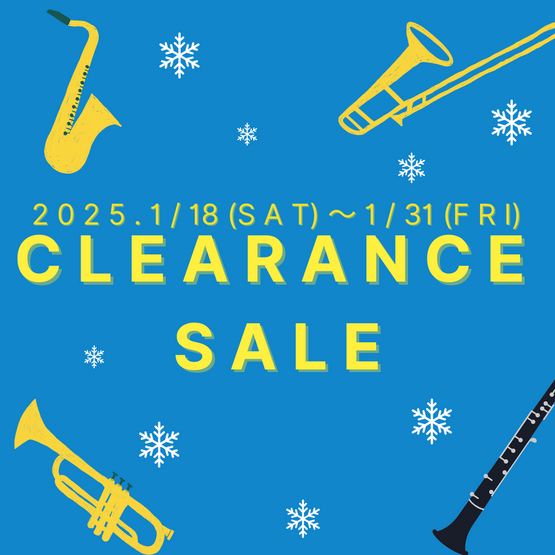 CLEARANCE SALE